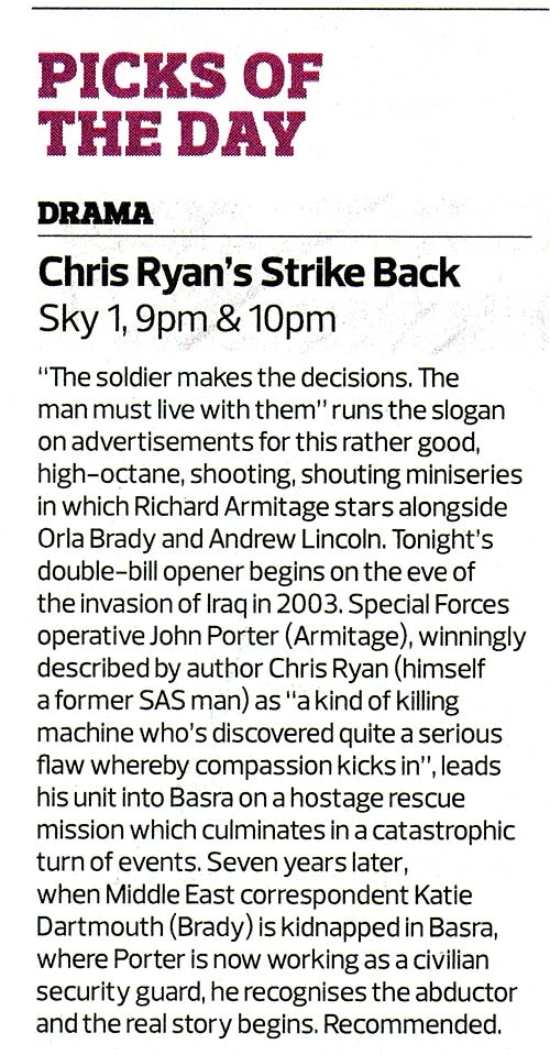 strike back