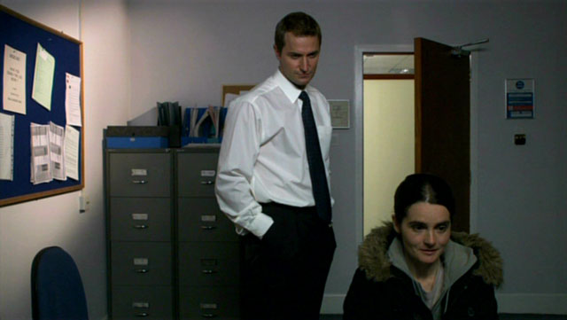 Richard Armitage and Shirley Henderson in Frozen