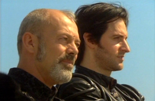 Richard Armitage and Keith Allen in BBC Robin Hood